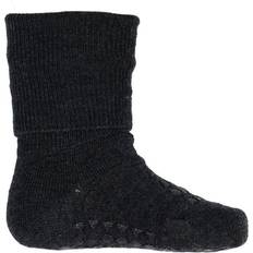 Go Baby Go Non Slip Socks - Dark Gray Melange (246)