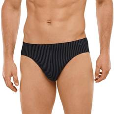 Briefs - Polyester Underbukser Schiesser Long Life Softness Super Mini Brief - Blue/Black