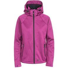 Trespass Angela Women's Windproof Softshell Jacket - Purple Orchid Marl