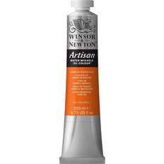 Oransje Oljemaling Winsor & Newton Artisan Water Mixable Oil Color Cadmium Orange Hue 200ml