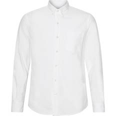Hvite - Unisex Skjorter Colorful Standard Organic Button Down Shirt Unisex - Optical White