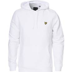 Lyle & Scott Organic Cotton Pullover Hoodie - White