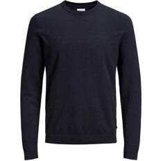 Jack & Jones Crew Neck Knitted Pullover - Blue/Navy Blazer