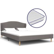 vidaXL Bed with Memory Foam Mattress 82.5cm 140x200cmcm