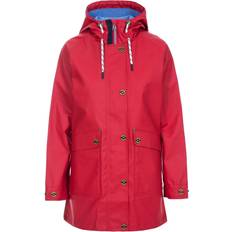 Trespass Women's Shoreline Waterproof Jacket - Red