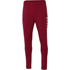 Rot - Unisex Hosen JAKO Premium International Training Pants Unisex - Wine Red