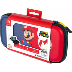Nintendo Switch Lite Beskyttelse & Oppbevaring Nintendo PDP Slim Deluxe Travel Case - Case for Nintendo Switch with Mario theme