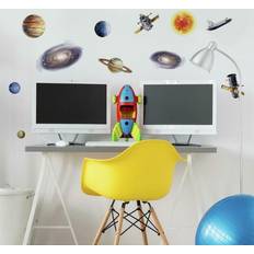 Multifargete Veggdekor RoomMates Space Travel Wall Decals