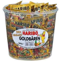 Proteinriegel Nahrungsmittel Haribo Gold Bears Mini 980g 100Stk.