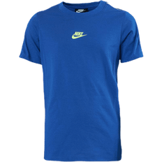 Nike Older Kid's Sportswear T-shirt - Game Royal/Volt (DD4012-480)