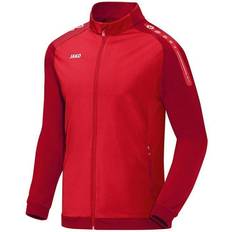 JAKO Champ Polyester Jacket Unisex - Red/Wine Red