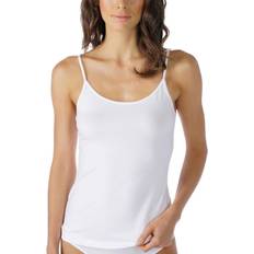 Mey Cotton Pure Spaghetti Top - White