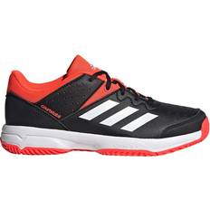 Racketsportsko Adidas Junior Court Stabil - Core Black/Footwear White/Solar Red