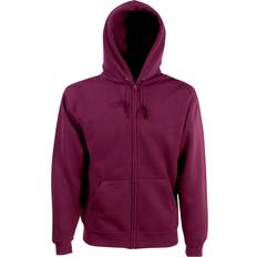 Fruit of the Loom Hooded Sweatshirt - Burgundy