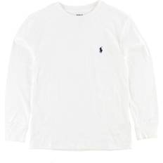 Ralph Lauren Logo Long Sleeve Tee - White (323708456002)