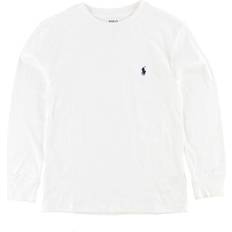 Ralph Lauren T-shirts Children's Clothing Ralph Lauren Logo Long Sleeve Tee - White (323708456002)