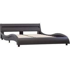 vidaXL Bed Frame with LED 57cm Bettrahmen 160x200cm