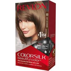 Brown Hair Dyes & Color Treatments Revlon ColorSilk Beautiful Color #50 Light Ash Brown 4.4fl oz