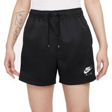 Nike Woven High-Rise Shorts - Black/White