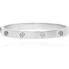 Tory Burch Miller Stud Hinge Bracelet - Silver