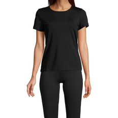 Polyamid T-skjorter & Singleter Casall Essential Mesh Detail T-shirt - Black
