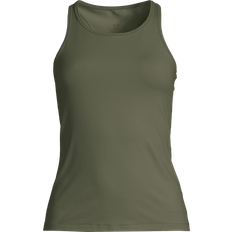 Casall Essential Racerback Tank Top - Forest Green