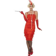 Smiffys Flapper Costume Red