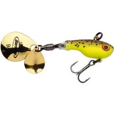 Berkley Pulse Spintail 5cm Brown Chartreuse