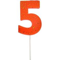 Meri Meri Decor Colored Number Candle 5