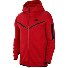 Red nike hoodie online mens small