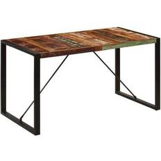 Solid wood dining room tables vidaXL - Dining Table 27.6x55.1"