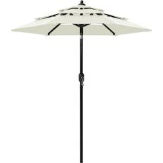 vidaXL Garden Parasol with Aluminum Bar 200cm