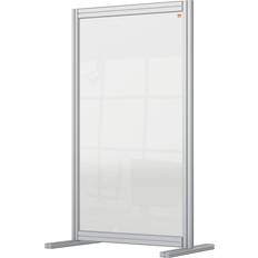 Nobo Premium Plus Clear Acrylic Protective Desk Divider Screen Modular System