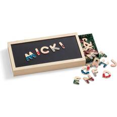 Tre Magnetleker Micki Magnetic Letters + Box Senses