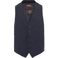 Oscar Jacobson Carlo Waistcoat - Navy