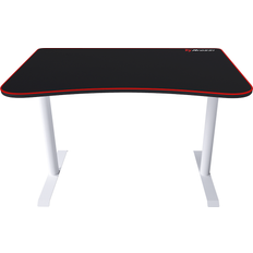 Arozzi Arena Fratello Gaming Desk - White/Black, 114x76x725mm