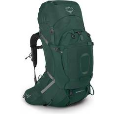 Men Hiking Backpacks Osprey Aether Plus 60 S/M - Axo Green