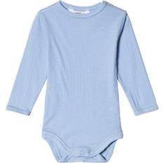 1-3M T-skjorter Joha Body with Long Sleeves - Light Blue (62515-122-377)