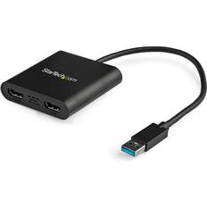 StarTech USB A-2HDMI M-F 0.8ft