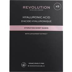 Revolution Beauty Skincare Biodegradable Niacinamide Clarifying Sheet Mask 5-pack