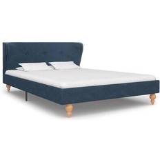 vidaXL Bed with Memory Foam Mattress 74cm Bettrahmen 120x200cm