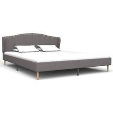 vidaXL Bed with Memory Foam Mattress 82.5cm Bettrahmen 160x200cm