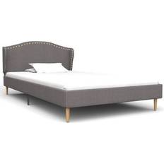 vidaXL Bed with Memory Foam Mattress 82.5cm Bettrahmen 90X200cm