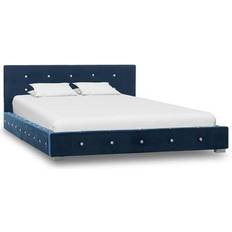 vidaXL Bed with Memory Foam Mattress 64cm Bettrahmen 120x200cm