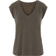 Pieces Modal T-Shirt - Black Olive