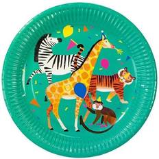 Talking Tables Plates Party Animals 8-pack