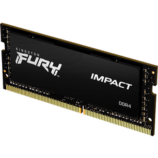 2666 MHz - 32 GB - SO-DIMM DDR4 RAM minne Kingston Fury Impact SO-DIMM DDR4 2666MHz 32GB (KF426S16IB/32)