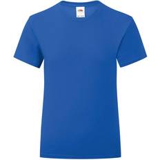 Fruit of the Loom Girl's Iconic 150 T-shirt - Royal Blue (61-025-051)