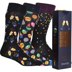 Happy Socks Mens Waterfall Three Pack Socks Multi