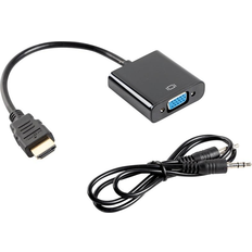Lanberg HDMI - VGA/3.5mm M-F Adapter 0.2m